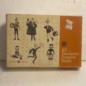 Vintage GE Transistor Pocket Portable Radio
